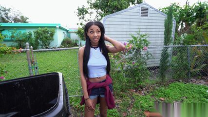 Ebony Pussy Gets BBC