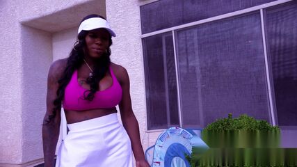 Ebony Girls Naked FFM Blowout