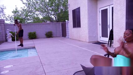 Ebony Girls Naked FFM Blowout